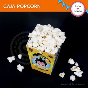 Dragon Ball: cajita popcorn