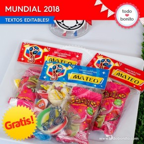 *GRATIS * Kit imprimible Mundial 2018