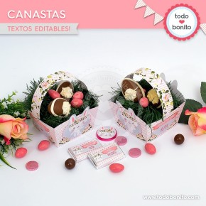 Conejita: canastita