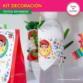 Frida: kit imprimible decoración