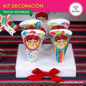 Frida: kit imprimible decoración