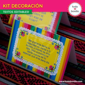 Frida: kit imprimible decoración