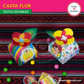 Frida: cajita flor