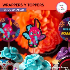 Coco: wrappers y toppers