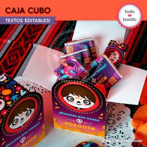 Coco: cajita cubo