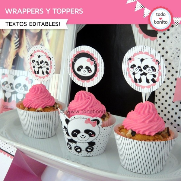 Pandita: : wrappers y toppers