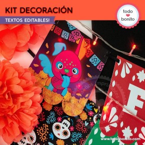 Coco: kit imprimible decoración