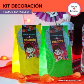 Coco: kit imprimible decoración