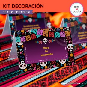 Coco: kit imprimible decoración