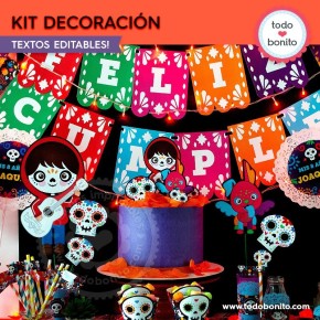 Coco: kit imprimible decoración