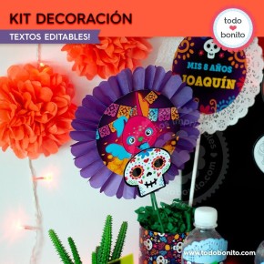 Coco: kit imprimible decoración