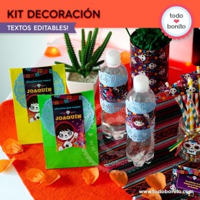 Coco: kit imprimible decoración