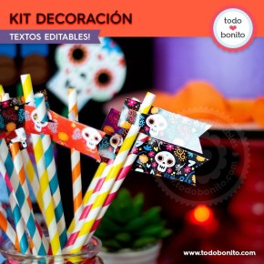 Coco: kit imprimible decoración