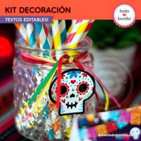 Coco: kit imprimible decoración