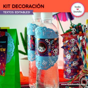 Coco: kit imprimible decoración