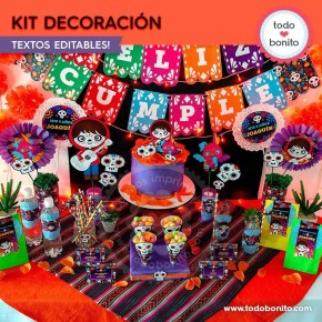 Coco: kit imprimible decoración