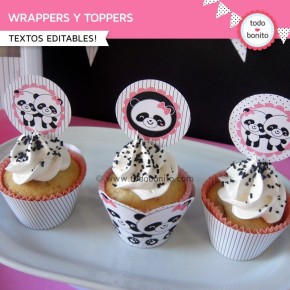 Pandita: wrappers y toppers