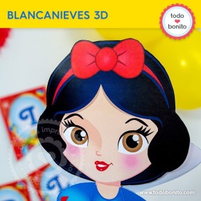 Blanca Nieves: personaje 3D