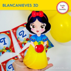 Blanca Nieves: personaje 3D