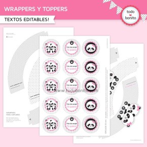 Pandita: wrappers y toppers