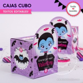 Vampirina: cajitas cubo