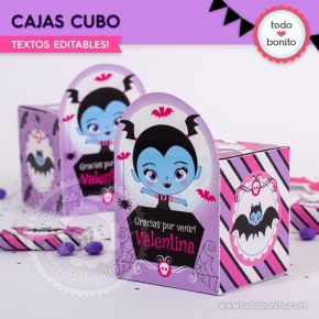 Vampirina: cajitas cubo