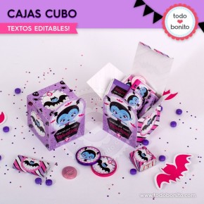 Vampirina: cajitas cubo