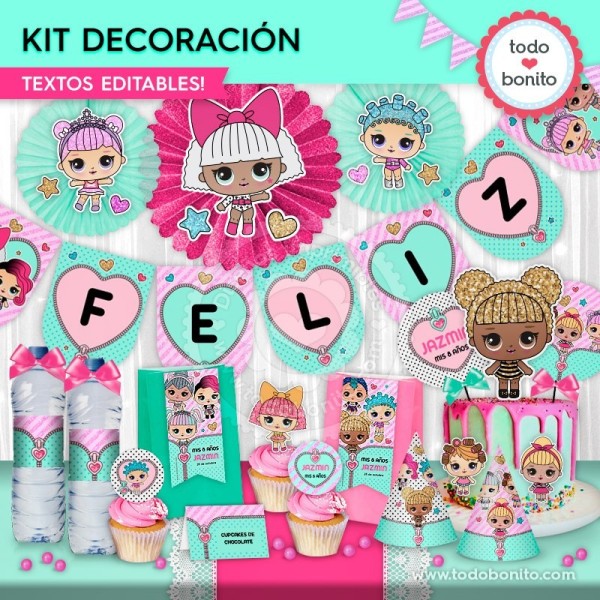 LOL: kit decoración