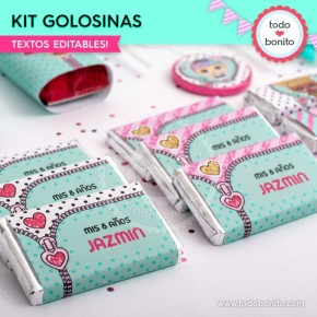 LOL: kit etiquetas de golosinas