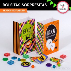 Halloween: bolsa sorpresita para imprimir