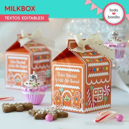 Dulce Navidad: milkbox