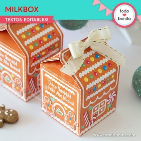 Dulce Navidad: milkbox