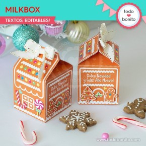 Dulce Navidad: milkbox