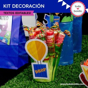 Fortnite: kit imprimible decoración de fiesta