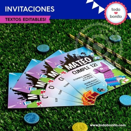 Fortnite: invitaciones