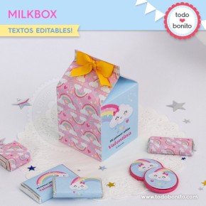 Lluvia de amor: cajita milkbox