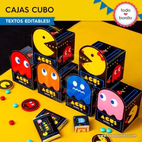 Pacman: cajitas cubo