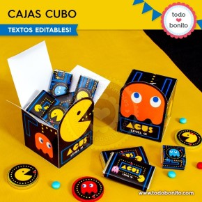 Pacman: cajitas cubo