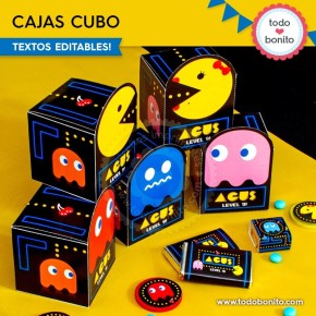 Pacman: cajitas cubo