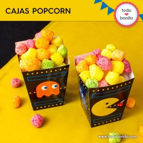 Pacman: cajita popcorn