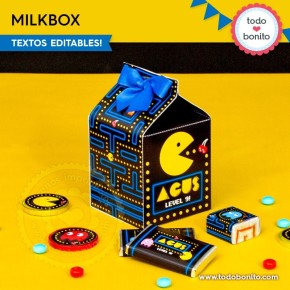 Pacman: cajita milkbox