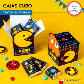 Pacman: cajitas cubo