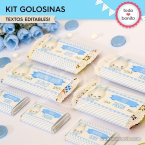 Conejito: kit etiquetas de golosinas