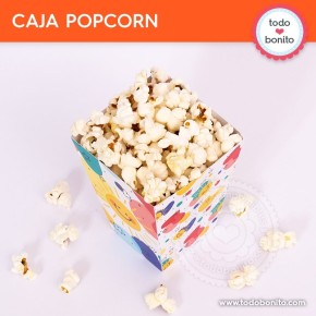 Infantil: cajita popcorn