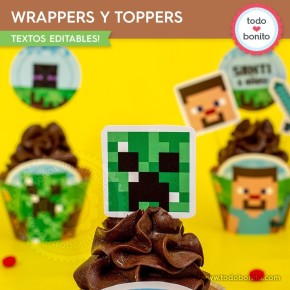 Minecraft: wrappers y toppers