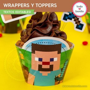 Minecraft: wrappers y toppers