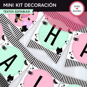 Nina Brujita: MINI KIT decoración de fiesta