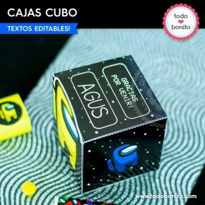 Among Us: caja cubo