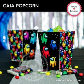 Among Us: caja popcorn