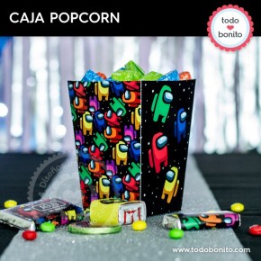 Among Us: caja popcorn